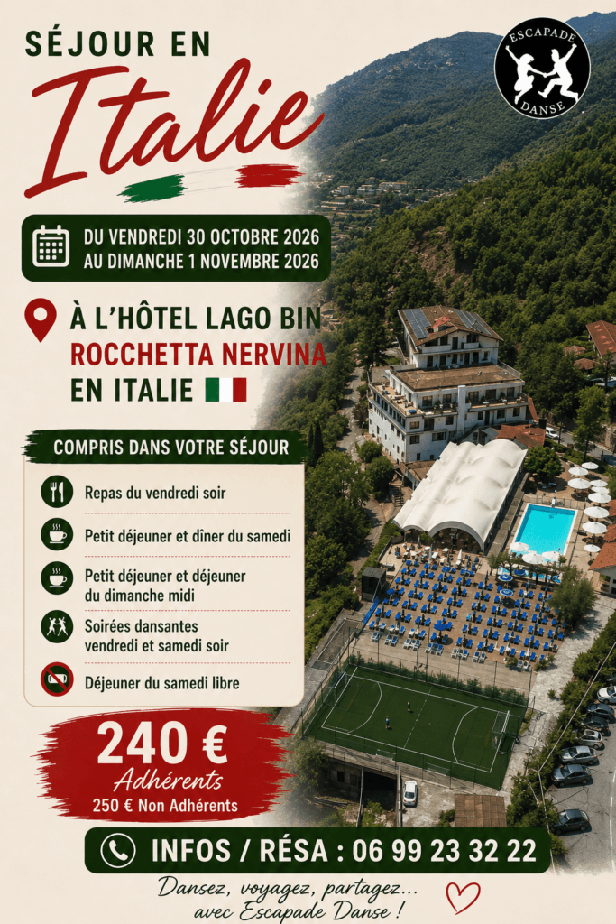 week end italie halloween escapade danse